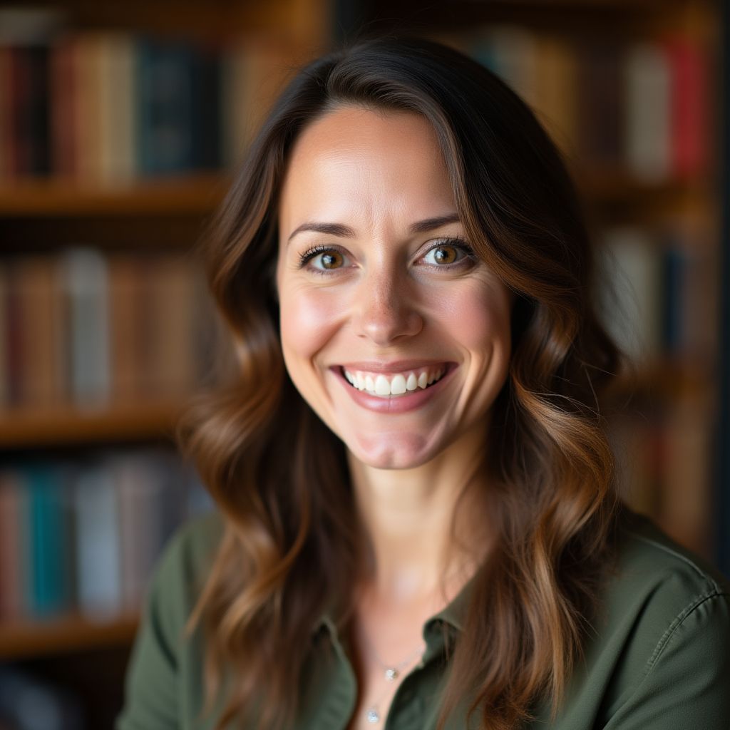 Retrato de Elena Vargas, Jefa de Contenido Financiero.